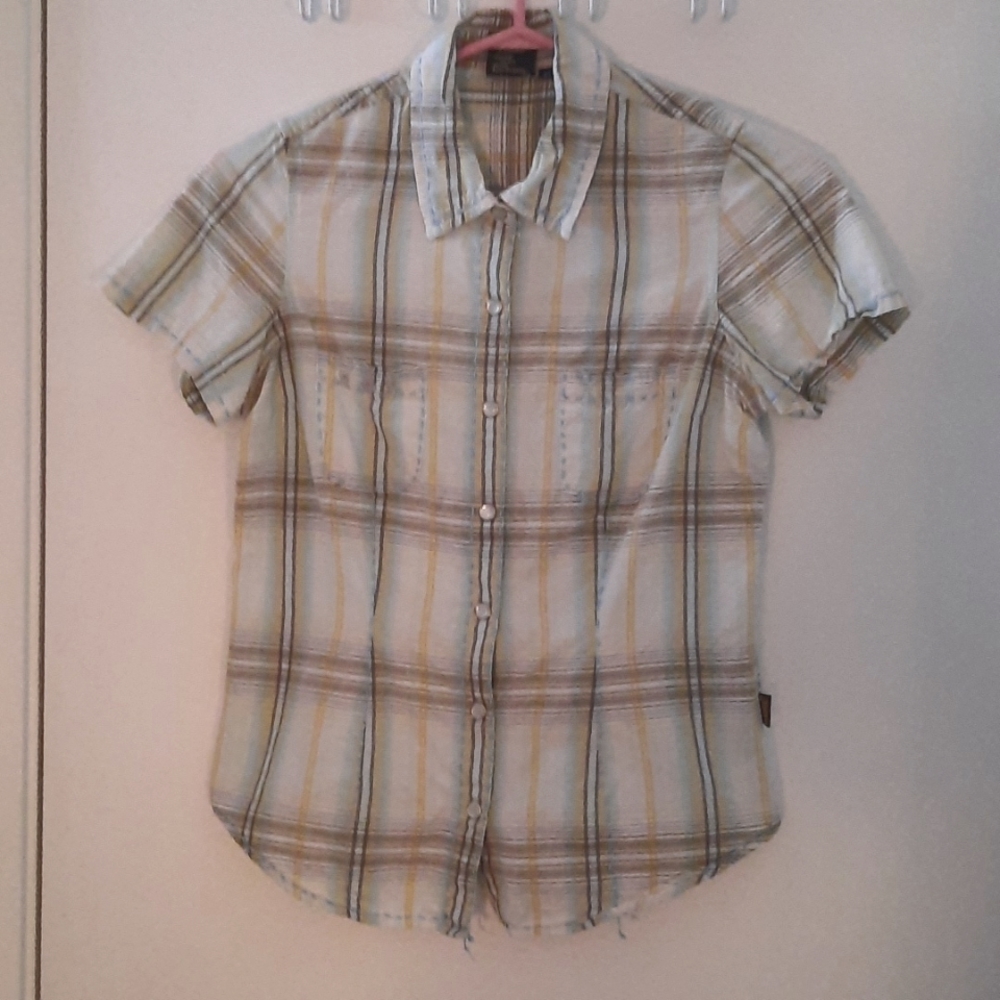 XS Kuhl Plaid Shirt